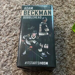 Adam Beckman bobble head 
- NIB